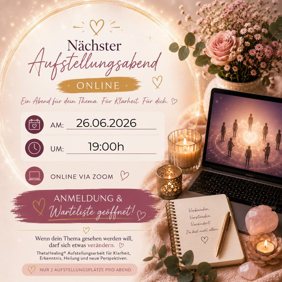 Online Aufstellungsabend 26.06.2026