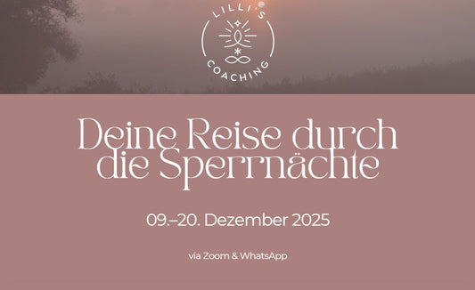 Deine Reise durch die Sperrnächte 2025 I 09.12.-19.12.2025